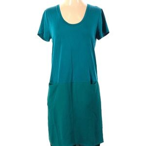 BRAND NEW-Teal green DOLAN LEFT COAST COLLECTION  shift dress with pockets.